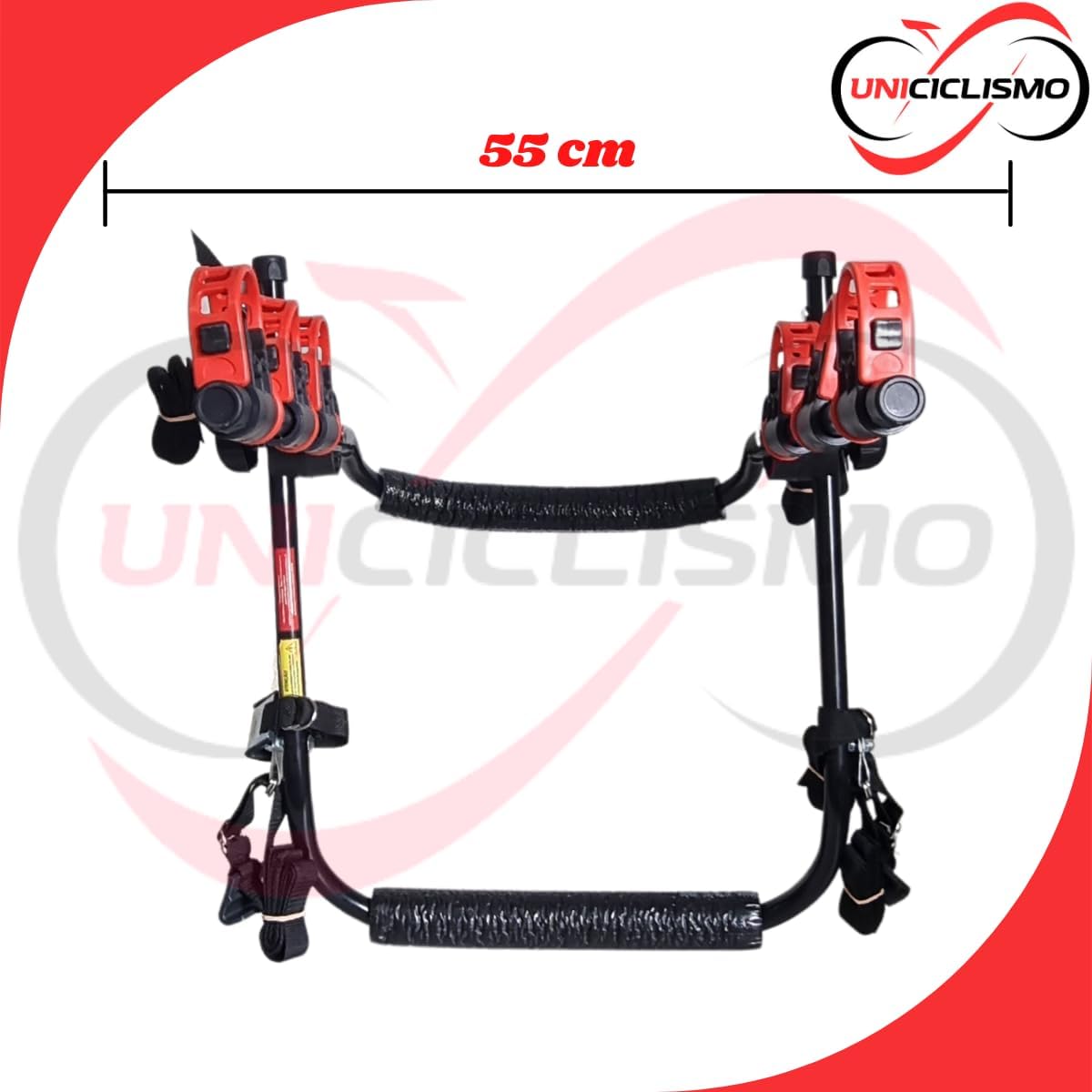 Suporte bicicleta carro transbike para 3 bikes