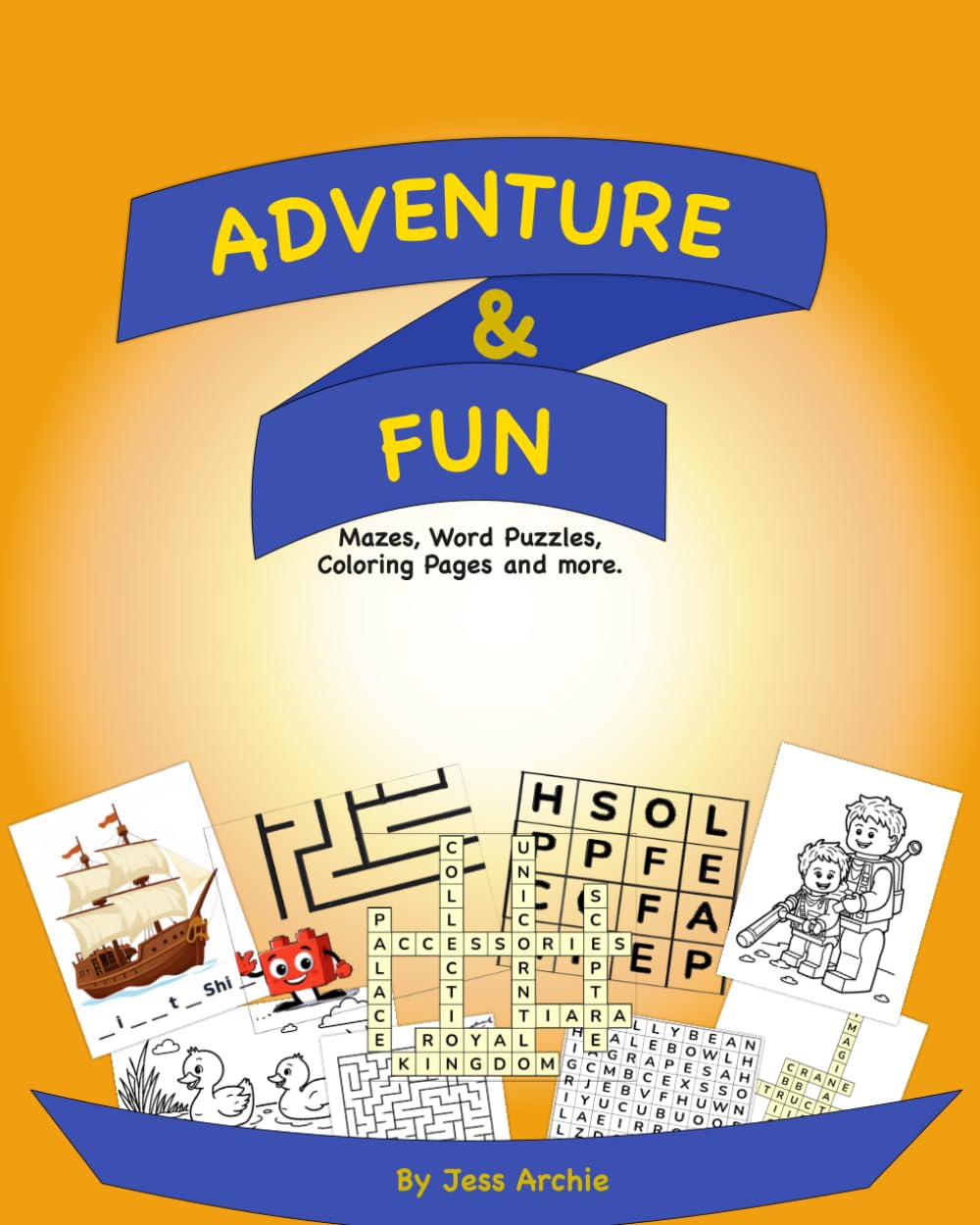 Adventure and Fun: Kids Activity Book