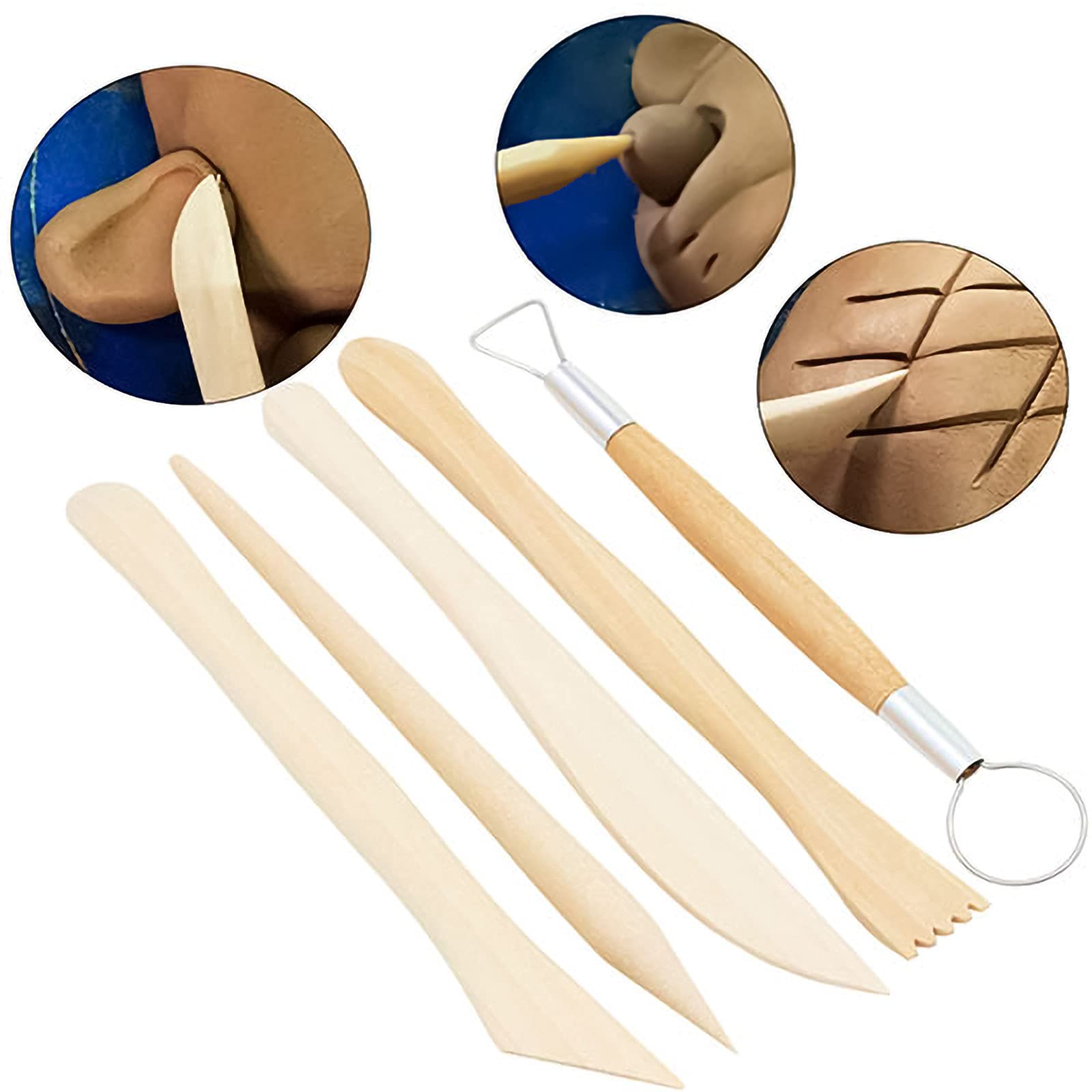 Ton Werkzeug Set - 2-seitiges Modellierwerkzeug Aus Edelstahl Für Skulpturen