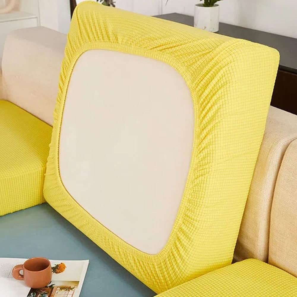 uyeoco Sofa Cushion Covers 3 2 4 1 Seater Replacement Separate Seat Covers Stretch Printed Sofa Seat Slipcover Elastic Dustproof Slipcover Sofa Cover Cushion Protector(#13,3 seats (150-190cm))
