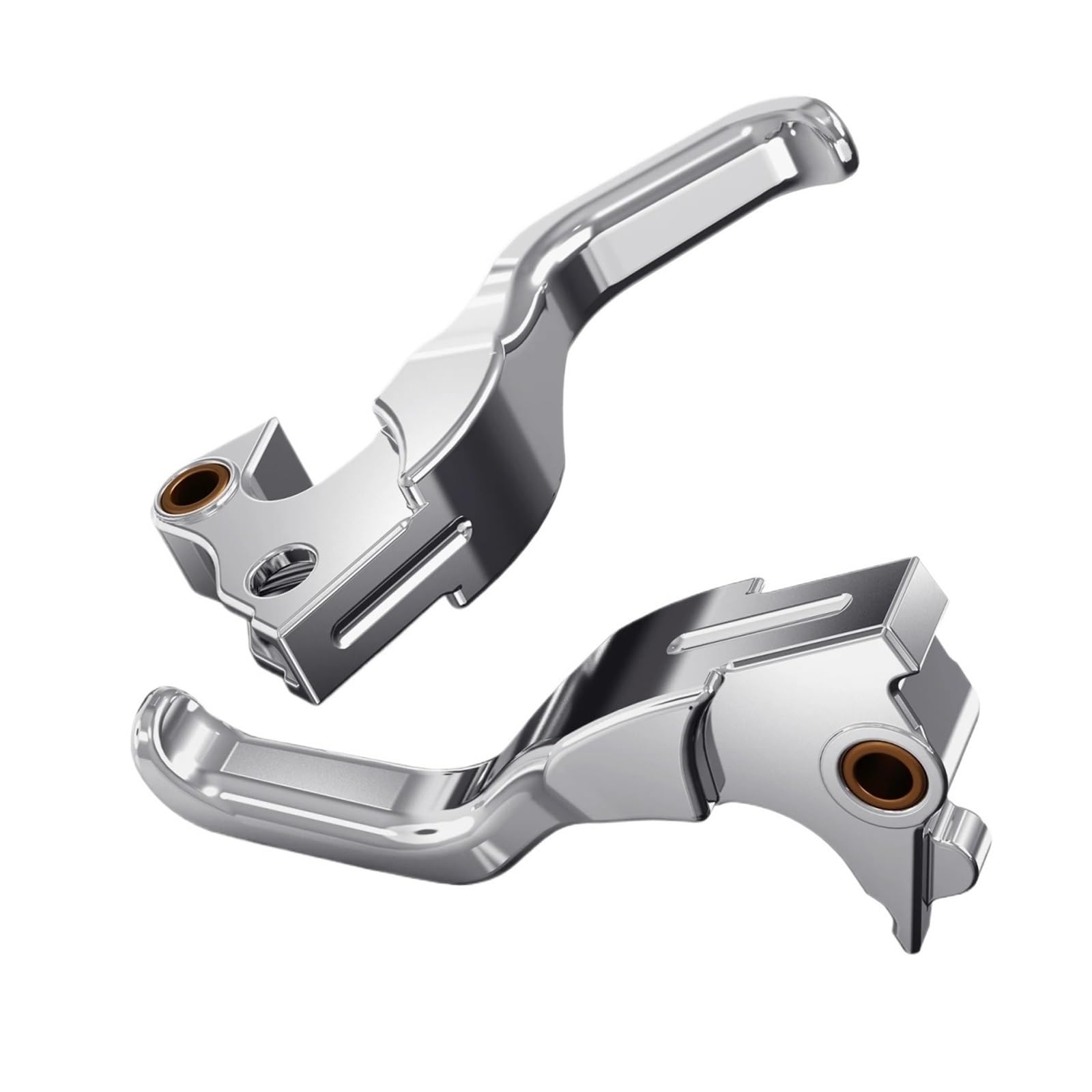 Wfsowxdm Silver Motorcycle Levers Brake Clutch Handle Lever For Harley Sportster 883 Low Xl883l 2014-2020 Short Brake Clutch Levers 1200 Xl1200c Xl883n Xl1200ns