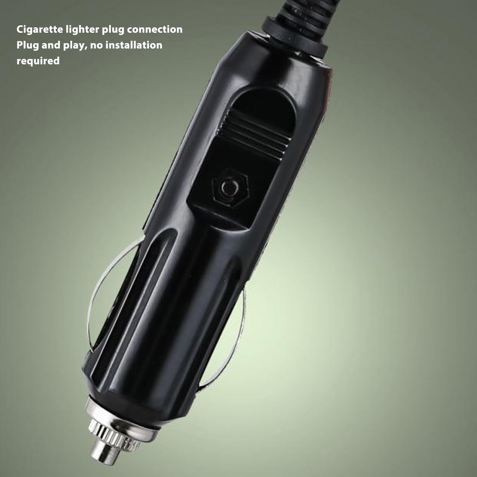 Kubek podgrzewany do samochodu, szczelny, 4 regulacja temperatury, 350 ml, przenośny, elektryczny czajnik podróżny ze stali nierdzewnej do małego samochodu, biały, 12 V.