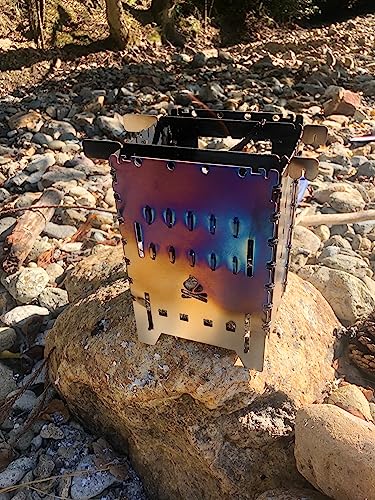 ブッシュボックス XL チタン製 コンビネーションキット（ステンレス製ユニバーサルグレート） 焚火台 アウトドアクッカー ドイツ製 6枚目