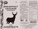 Deer Sausage -Venison Breakfest Sausage Seasoning, by Iron Skillet Seasoning