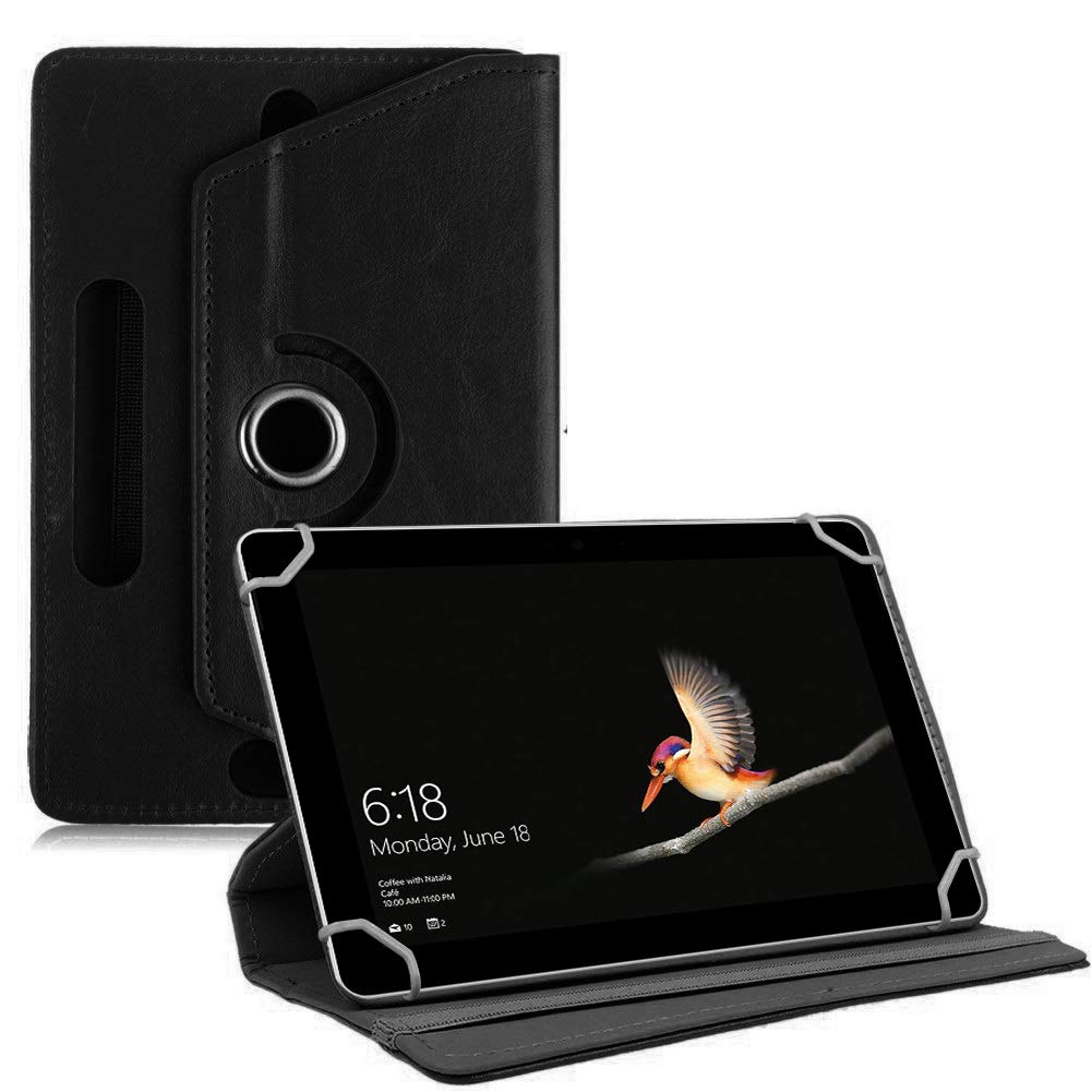 TGK Rotating Cover for Microsoft Surface Go 10 inch - Black Universal 360 Degree Leather Rotary Swivel Stand Case (B07Z878LTR) Amazon Price History, Amazon Price Tracker