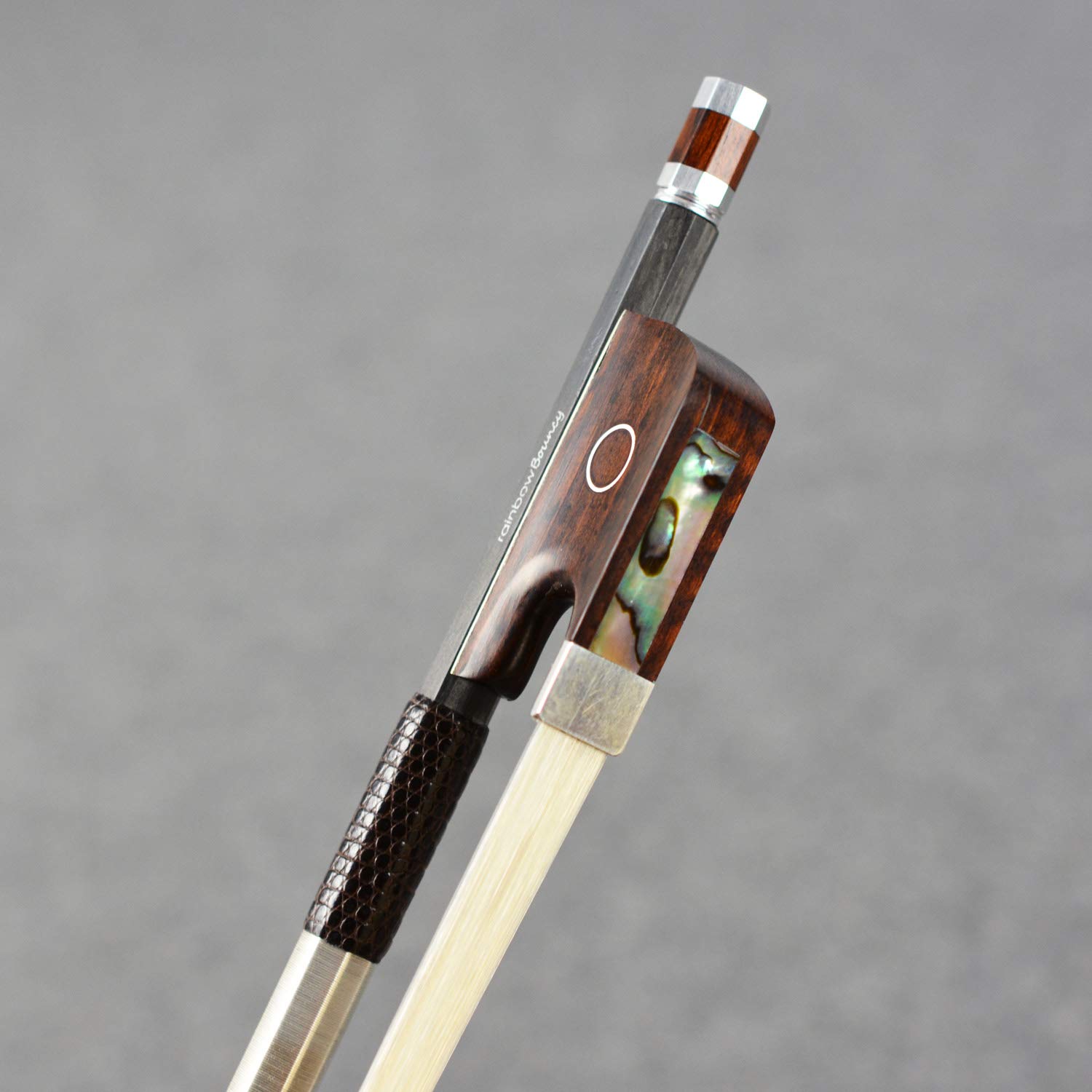 Rainbow Bouncy Pure Carbon Fiber Viola Bow TOP CF performance