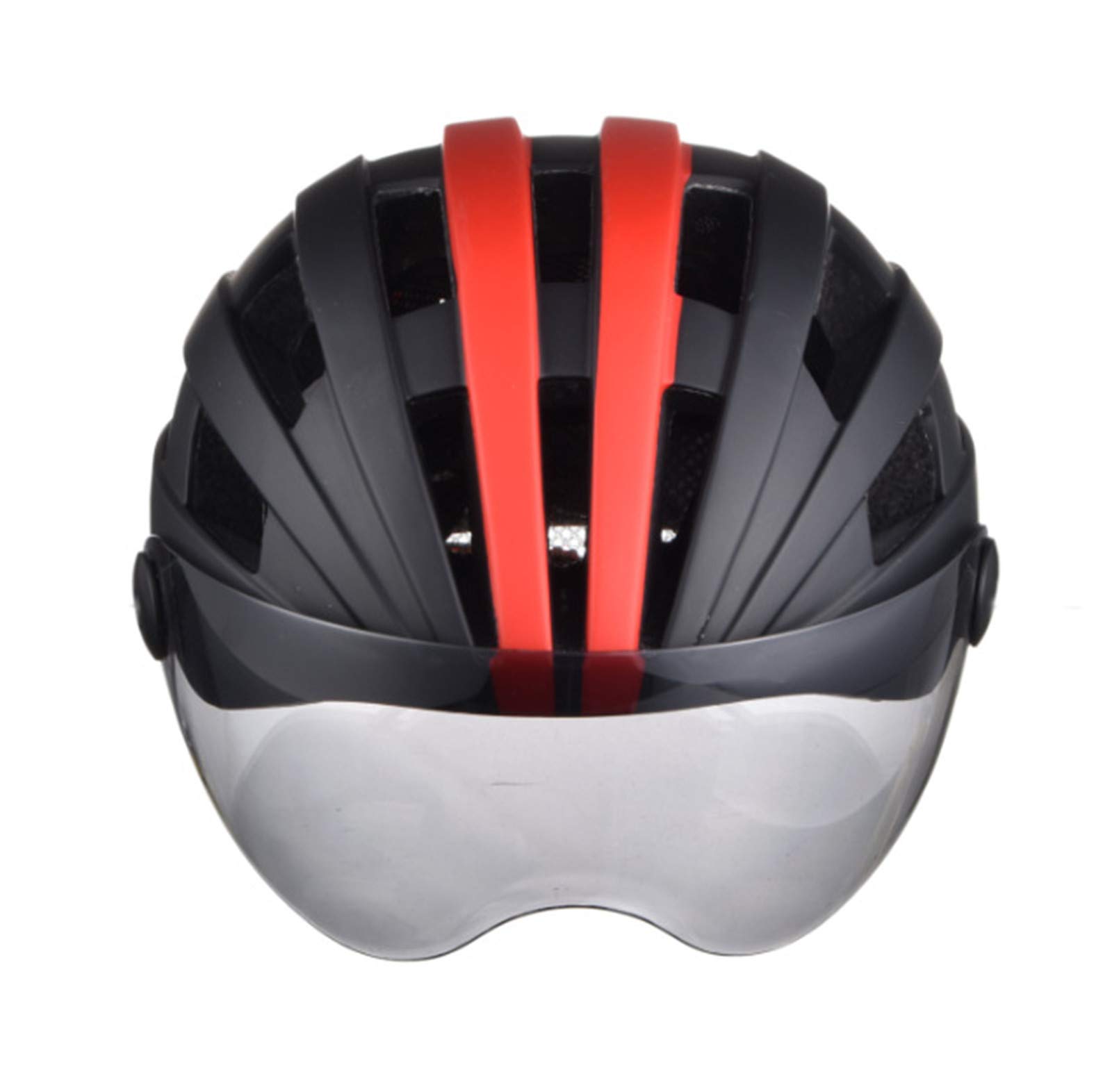 RAILONCH Fahrradhelm mit Visier brillentrger, EPS-Innenschale leichte  Multisporthelm mit 26 Belftungskanle, Einstellbare Fahrradhelme fr  Herren Damen Kinder (schwarz-blau) : Amazon.de: Sport & Freizeit