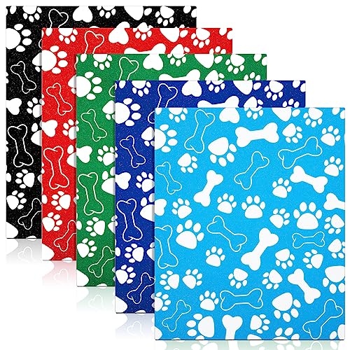 Fulmoon 5 Pcs Dog Scratch Pad Cat Nail File Scratcher Liner Replaceable Sandpaper for Litter Box Furniture Pet Manicure Pedicure Dog Claw Care Replacement Sand Paper 9x11''