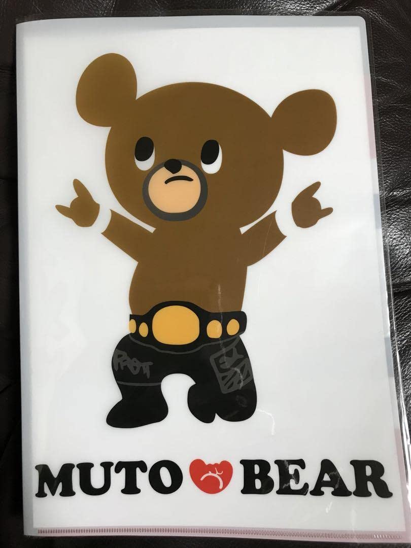 Amazon.co.jp: 武藤ベアー プロレス クリアファイル 武藤敬司 Tシャツ