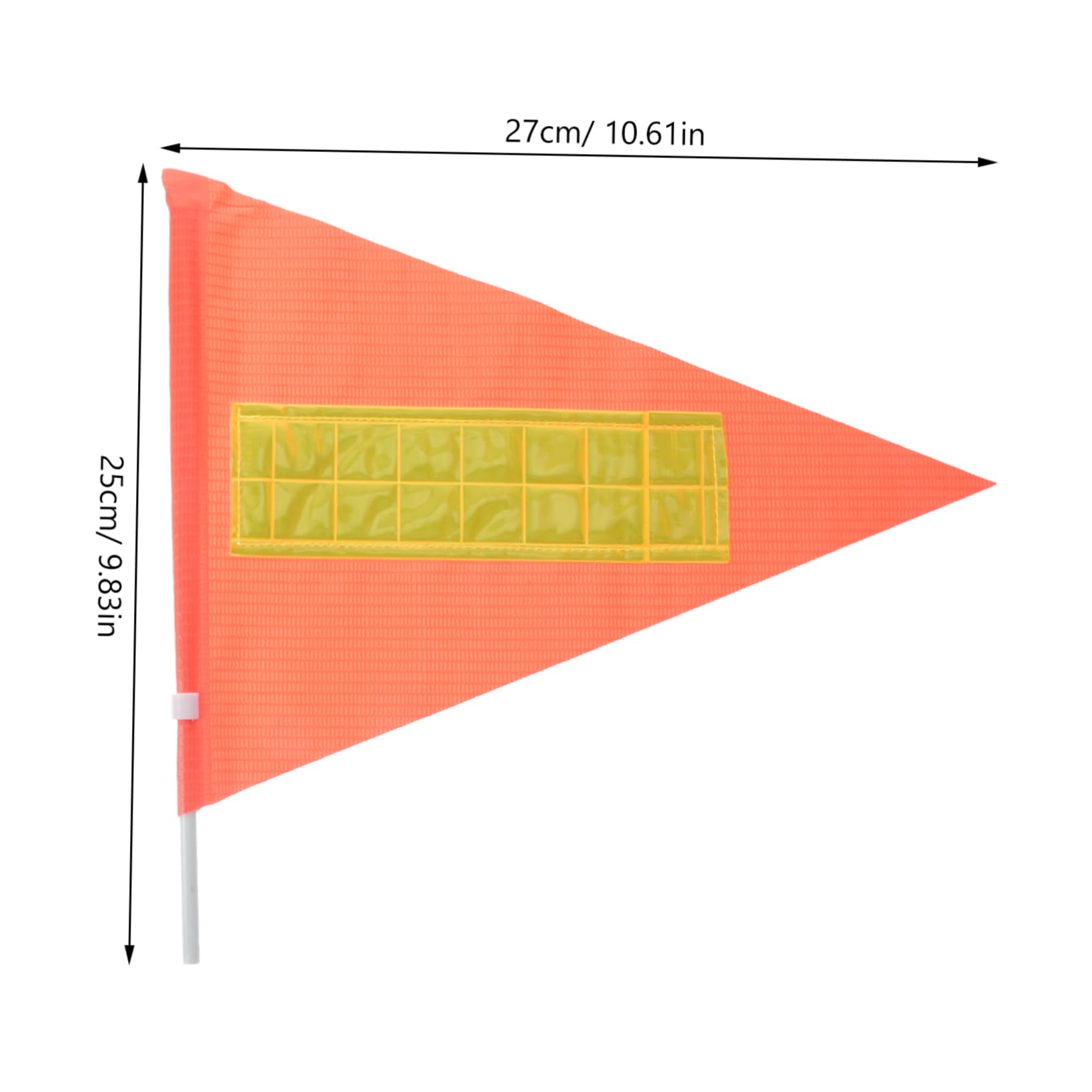 FUNOMOCYA Bike Supplies Fiberglass Flag Pole Cycling Flag Lightweight Easy to Install Store