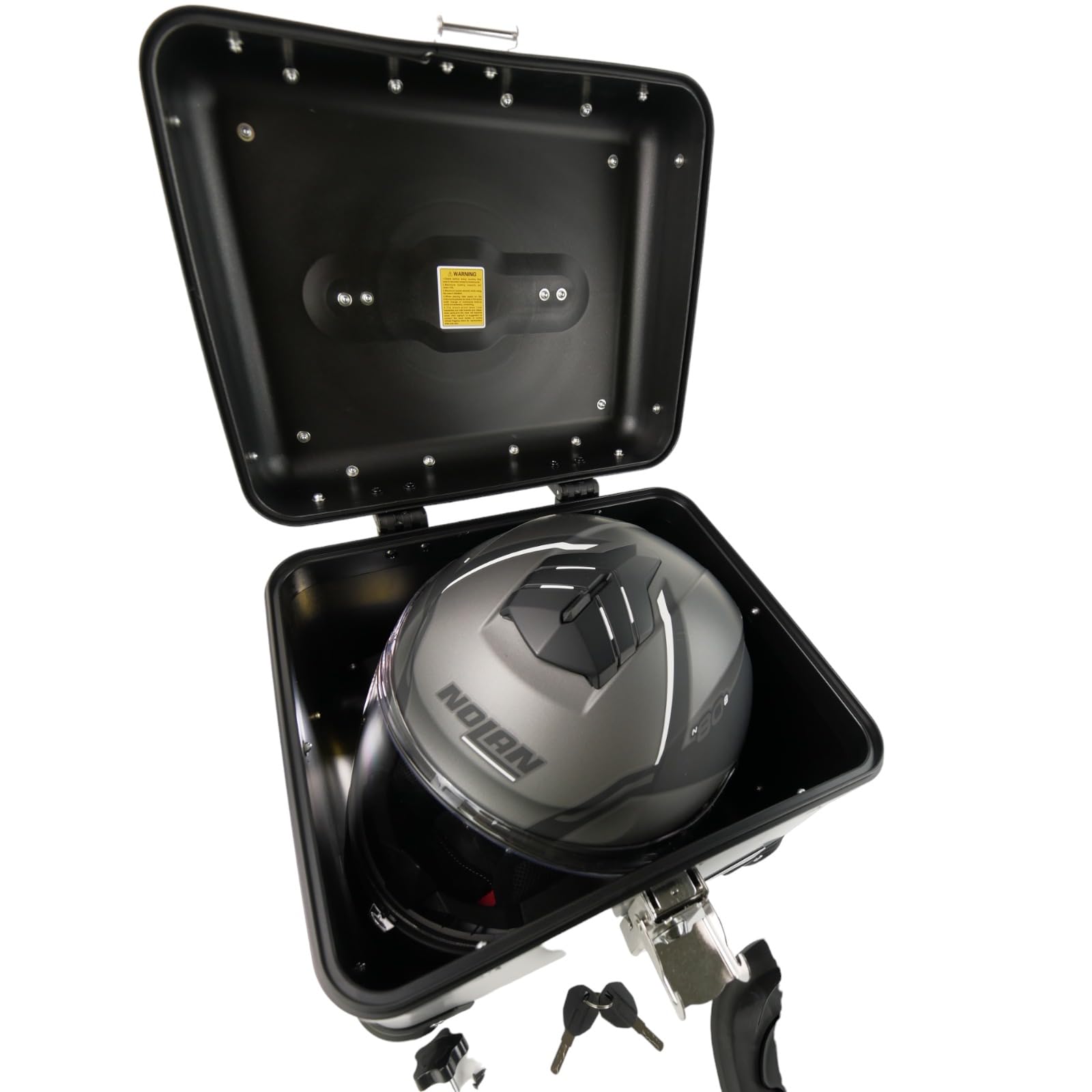 Topcase 35 Liter Aludesign Komplettset