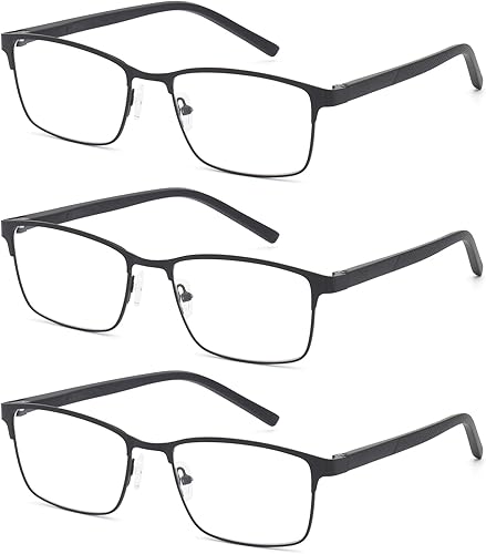 Miniatura 8 de Muchos tipos de lentes de lectura para hombres y mujeres, lector de bisagra de resorte, bloqueo de luz azul o lente transparente para S___