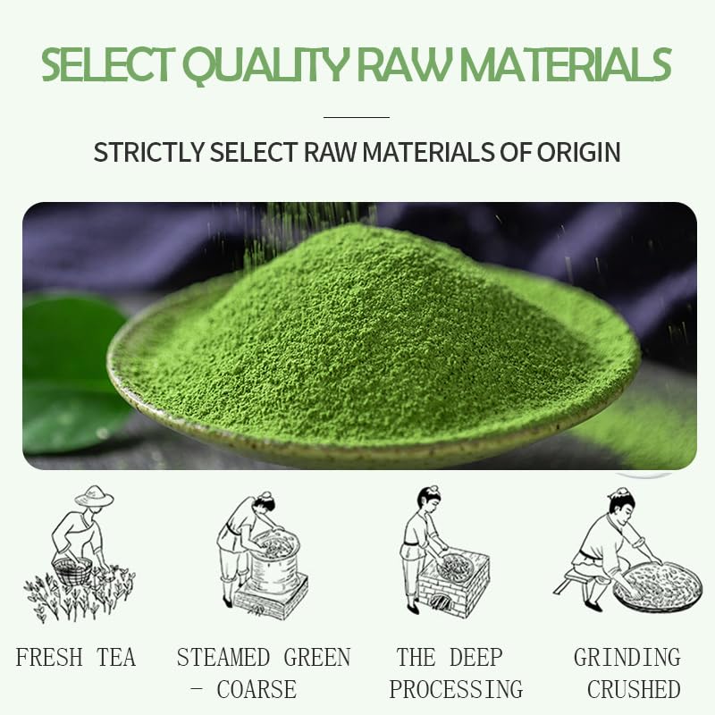 Polvo de Matcha grado culinario 500g miniatura 6