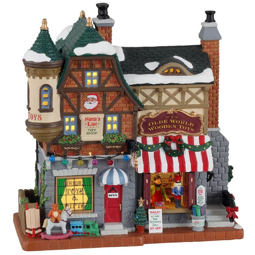 LemaxVillage Collection Santa's List Toy Shop #15798
