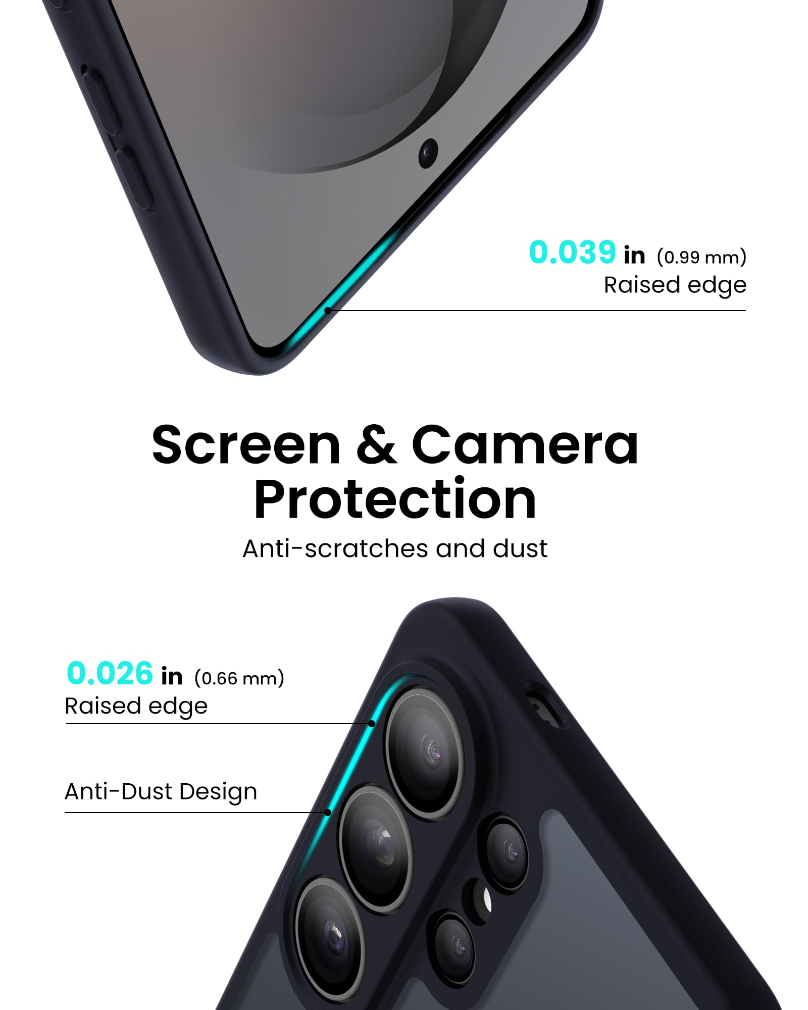 ACRONIX Magnetica Cover per Samsung Galaxy S26 Ultra 5G, Compatibile con MagSafe, Protezione Militare, Traslucida Opaca Posteriore, Custodia Antishock per Samsung S26 Ultra, Nero
