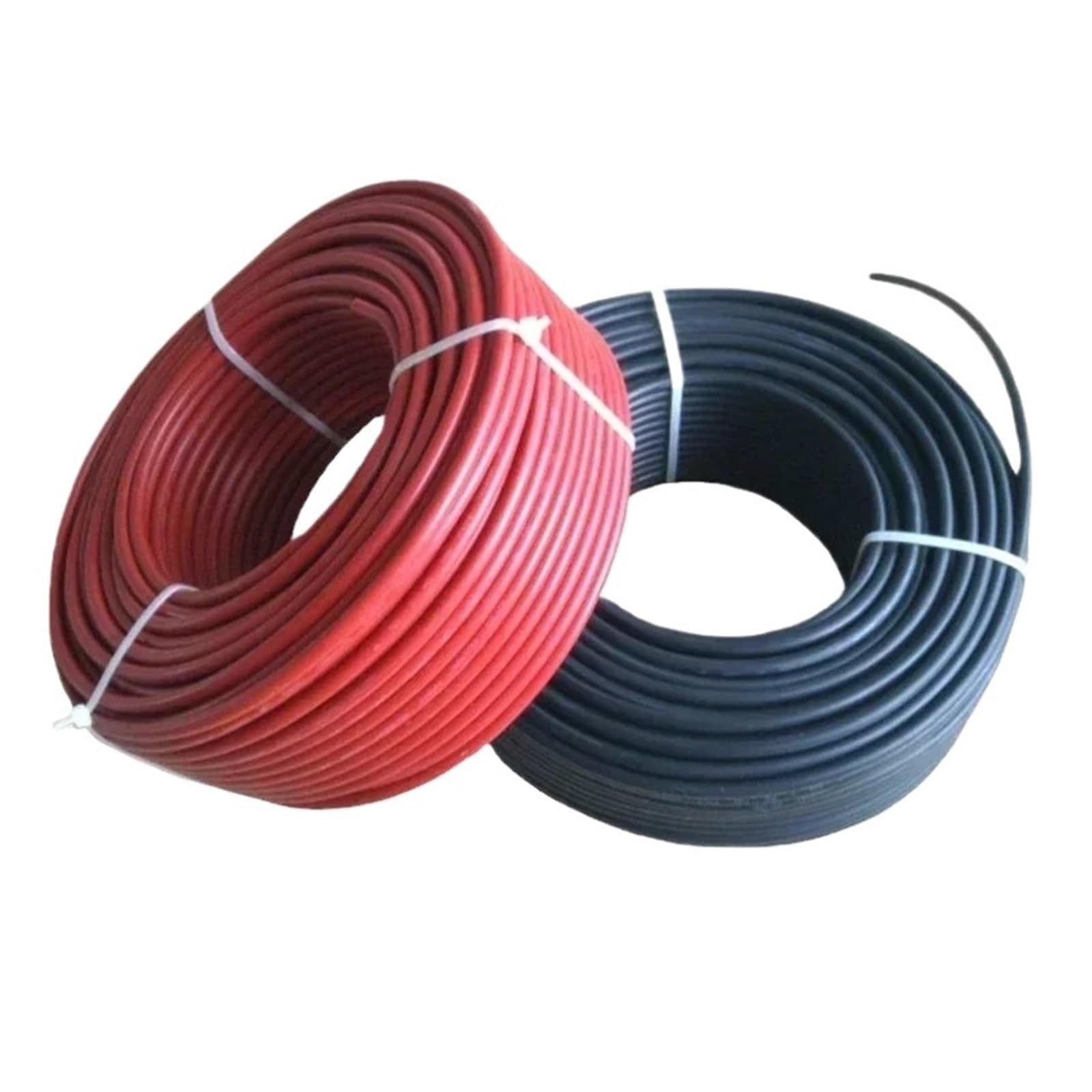 40 Meter/Rolle 1x4/6mm2 Solarkabel Solarkabel for Solarstromanschluss, 12/10AWG PV-Kabel 20 Rot + 20 Schwarz(40M 10AWG red Black)