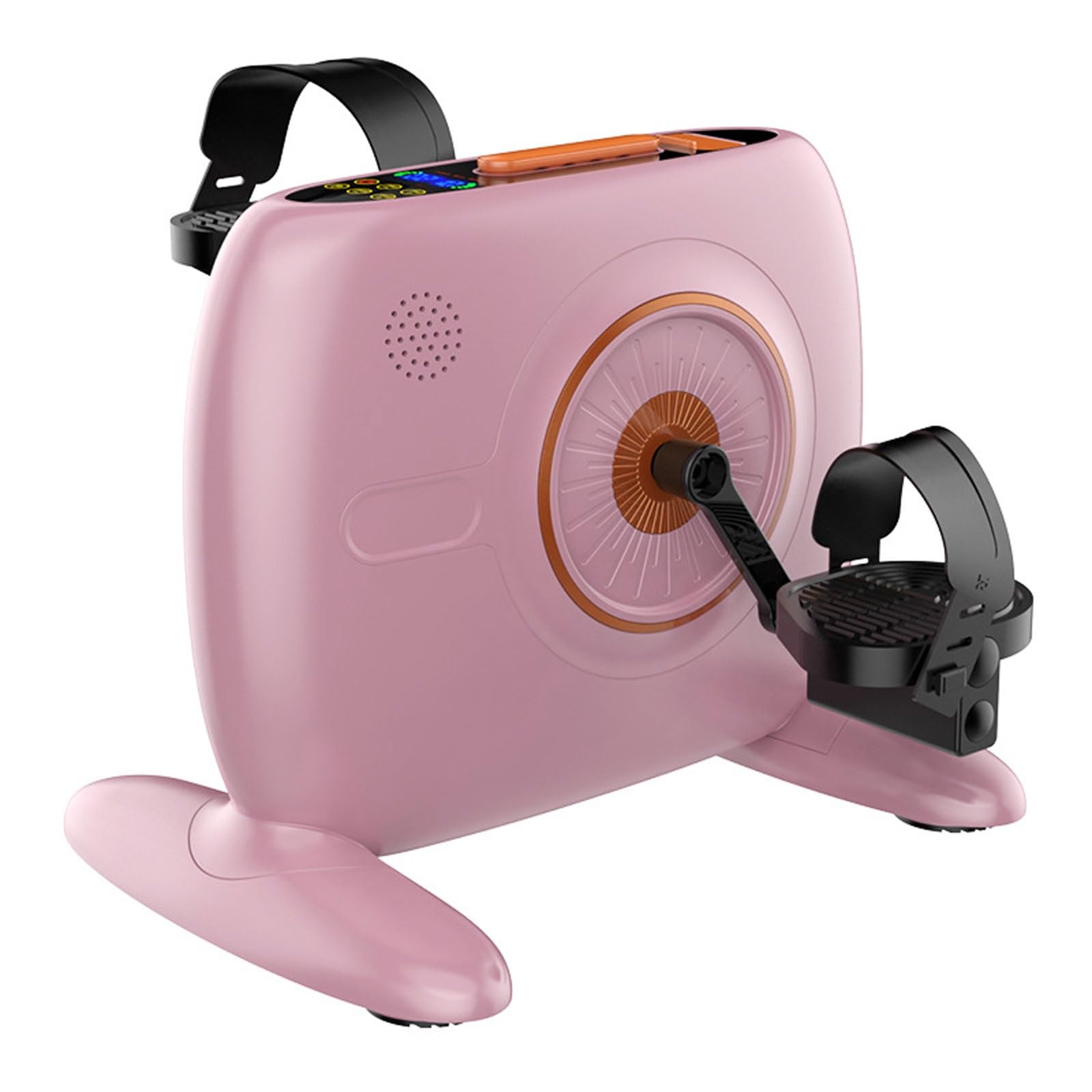 Esercitatore per piedi Macchina for riabilitazione intelligente domestica, Pedaliera for bicicletta sotto la scrivania, Mini cyclette for esercizi ambulanti for terapia fisica delle gambe delle bracci