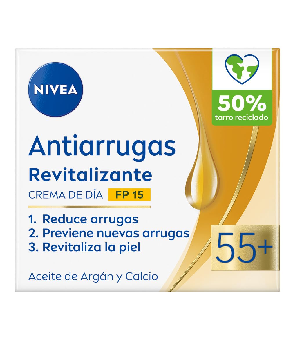 Nivea Anti-Wrinkle 55+ Revitalizing Day Care Spf15 50 Ml Cream