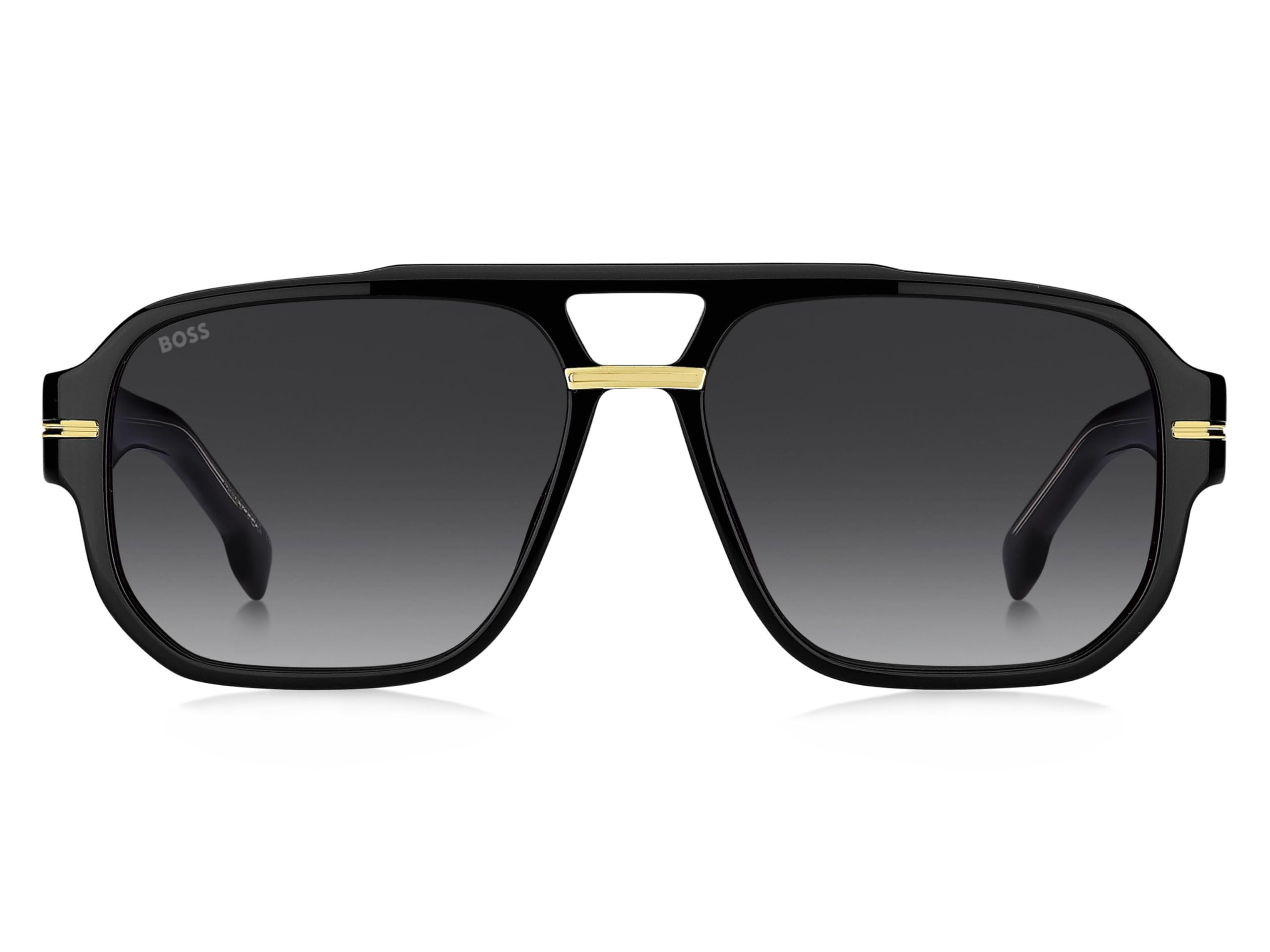 HUGO BOSS Lunettes de Soleil BOSS 1718/S Black 57/15/150 Homme
