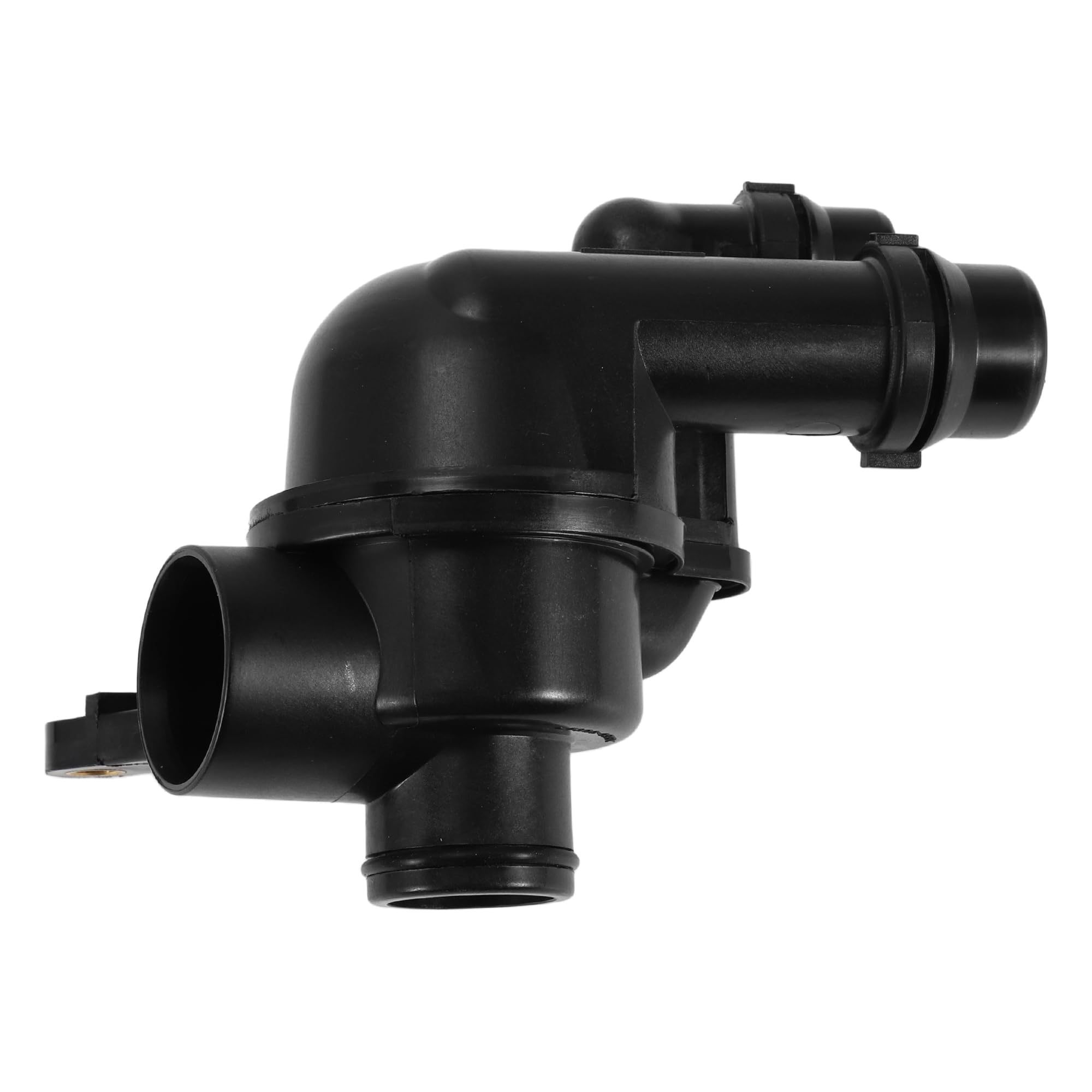 1 Pc Termostato Auto per Land Rover Freelander 2002-2005 2.5L V6 Plastica Resistente Nera Assemblaggio Alloggiamento Termostato Motore Interno