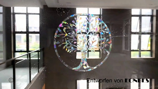 Vogelschutz Aufkleber Fenster - Anti-Kollisions-Aufkleber Sternform