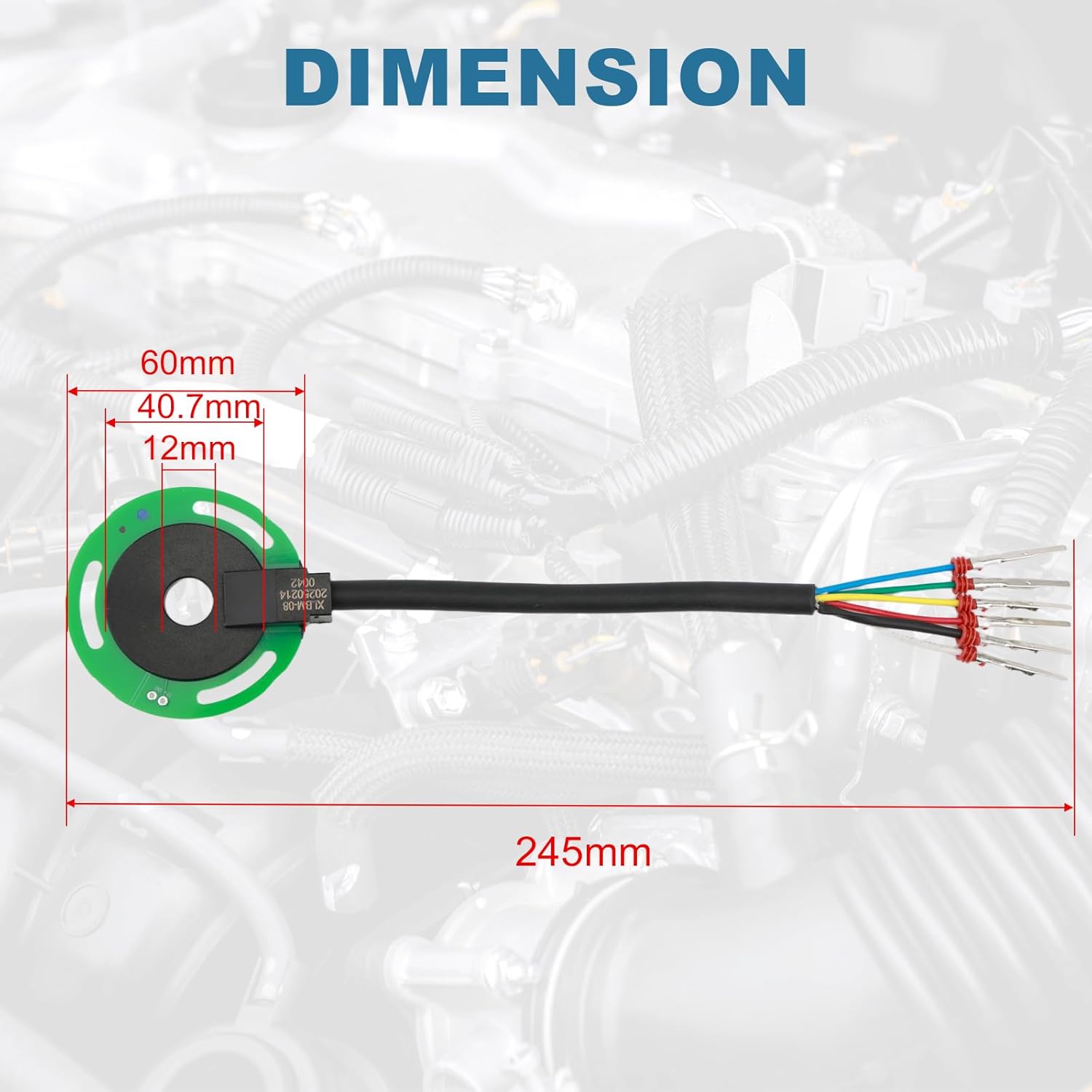 Motorcycle Motor Hall Sensor for Surron Light Bee X S Motorbike lbx Sensor Replacement