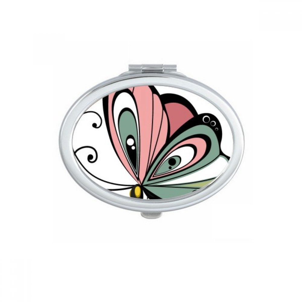 Poisson chinois place makeup compact miroir de poche portable mignon