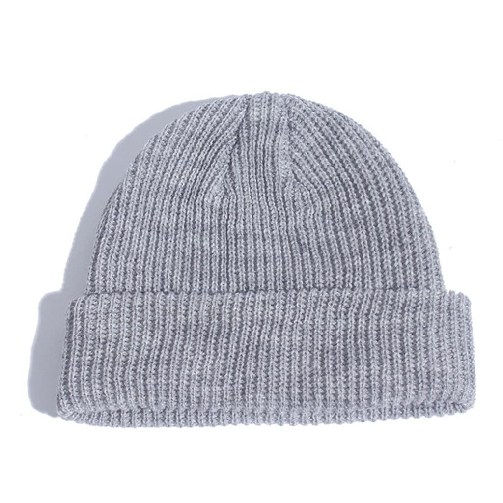 Beanie tricoté hip hop double épaisseur isolation thermique tête et oreilles