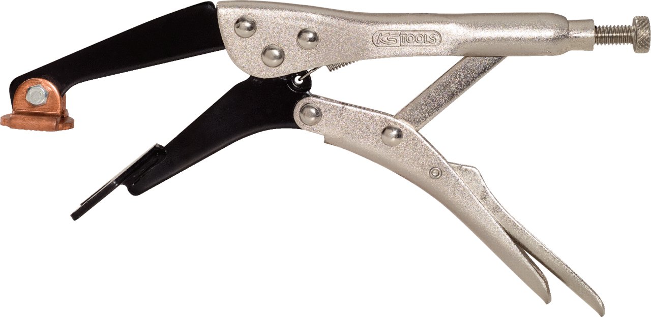 KS Tools 0-70mm Welding Self Grip Plier, Nickel