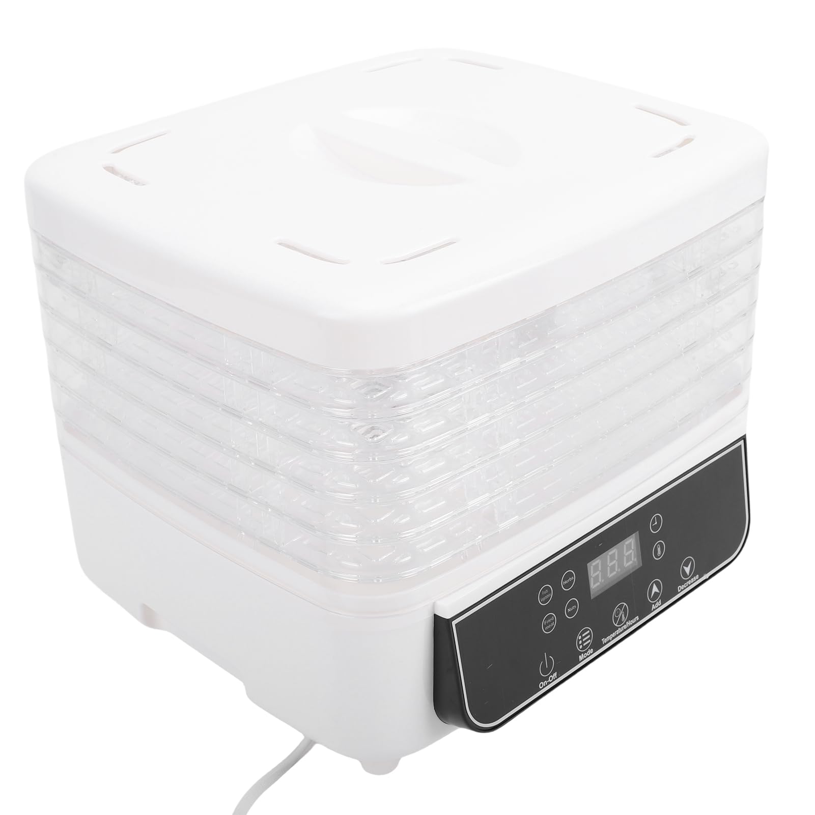SIXRUN Disidratatore Alimentare 160W con Temporizzatore Regolabile,
