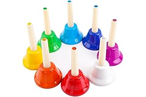 Vangoa Colorfully Expressive Hand Bells, Bringing Music to Life