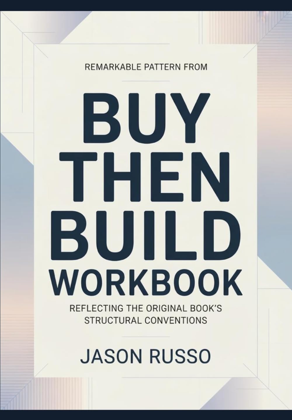 Remarkable pattern from buy and build: Aligned with the original book’s stylistic pattern