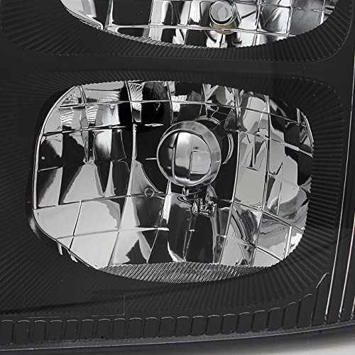 Miniatura 9 de AKKON - Para Cadillac Escalade Chrome Clear HID Xenon Tipo Faros Delanteros Lámparas de Repuesto Par