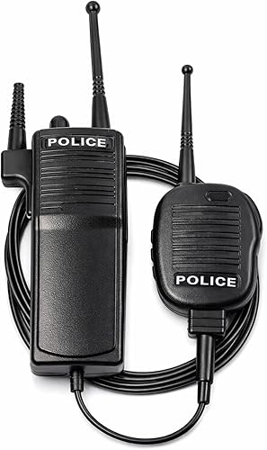 Juego de walkie talkie | Walkie Talkie de plástico para cosplay | Accesorio de disfraz de Walky Talky | Walky Talky | Gadget de disfraz | Accesorio