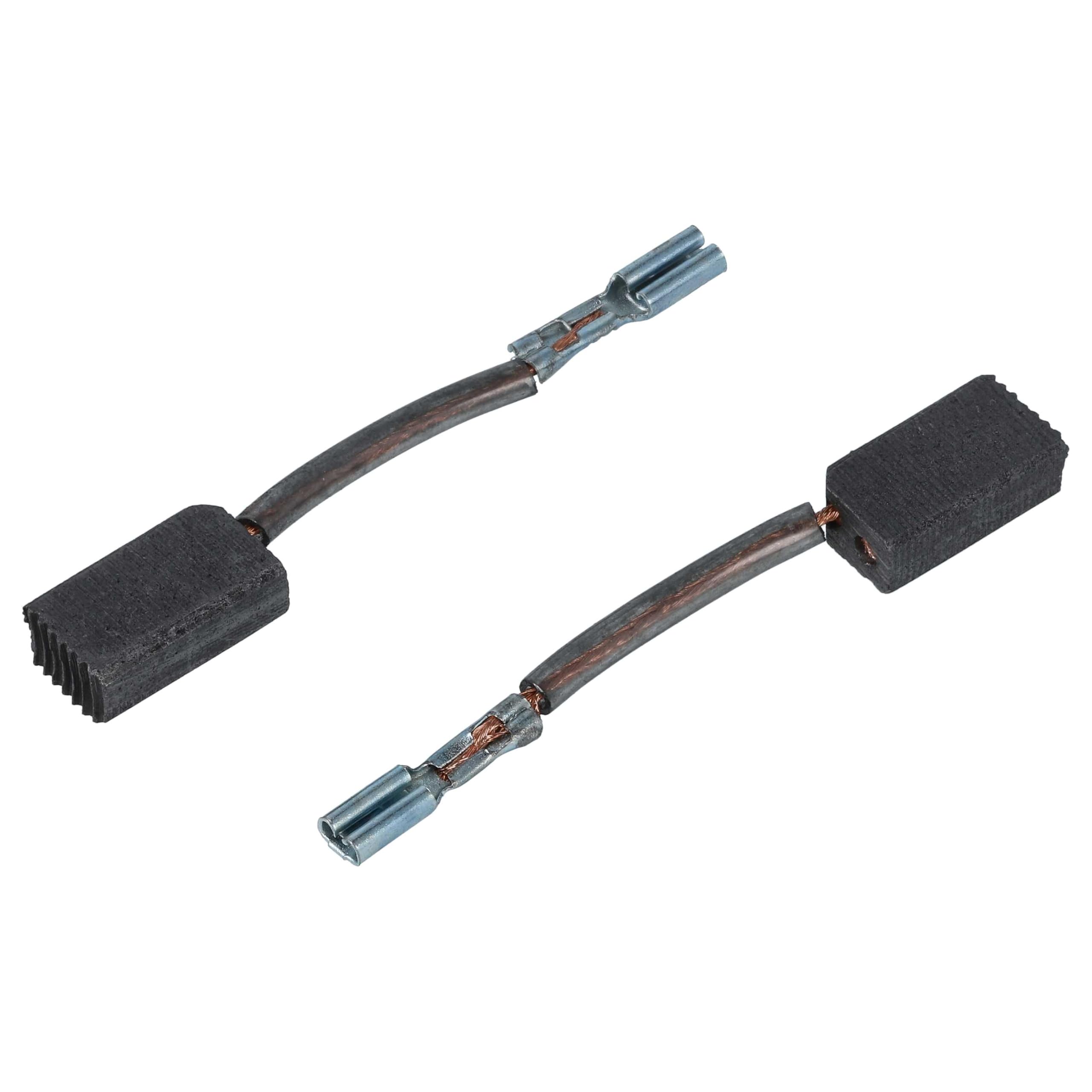 vhbw 2x Kohlebürste 5 x 8 x 14 mm kompatibel mit Fein BOP 6, 10, 13-2, 13-2A, 10A, 10-2, 10-2A Winkelschleifer, Bohrmaschine, Bohrschrauber