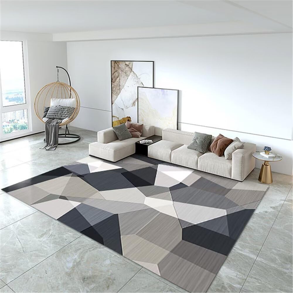 Tapis de chambre fille et ado pour créer un coin détente moderne et cosy en gris