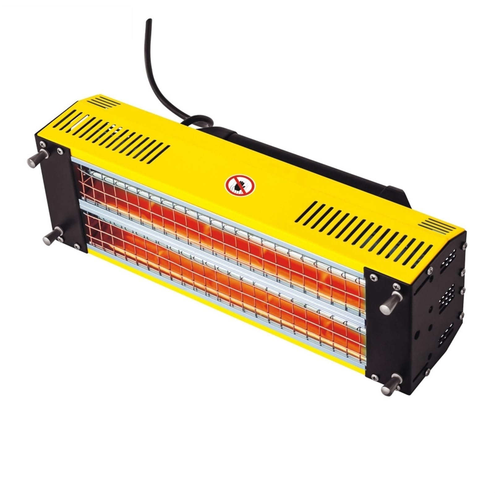 LNHHG Paint Curing Lamp Infrared Dryer Baking Paint Curing Lamp IR2 Short Wave Heater Car Bodywork Repair for Spray Booth & Garage Workshop(Giallo)