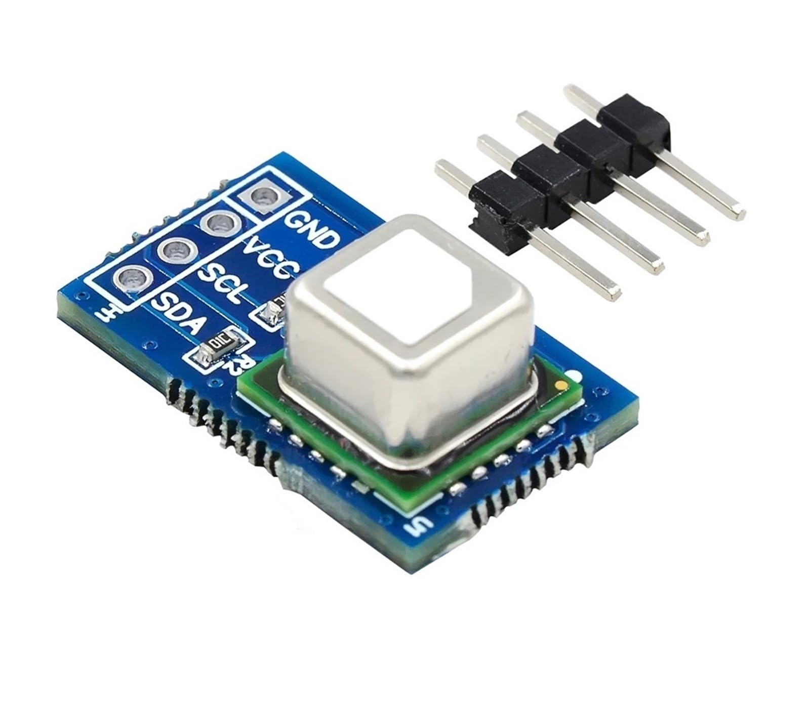 Le module de capteur de gaz SCD40 SCD41 détecte la température et l'humidité du dioxyde de carbone CO2 dans un seul capteur, Communication I2C(SCD41 Blue plate)