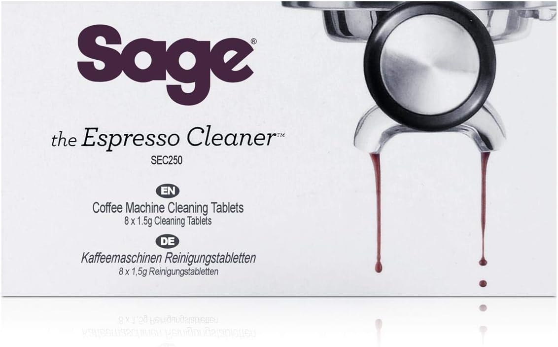 Sage Appliances SEC250 Espresso Cleaning Tablets, 8 Count (Pack of 1