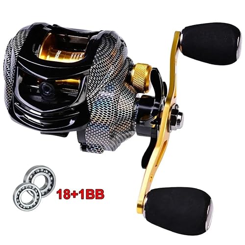 Carretilha Pesca 18 Rolamentos Potente Drag 10kg Pro