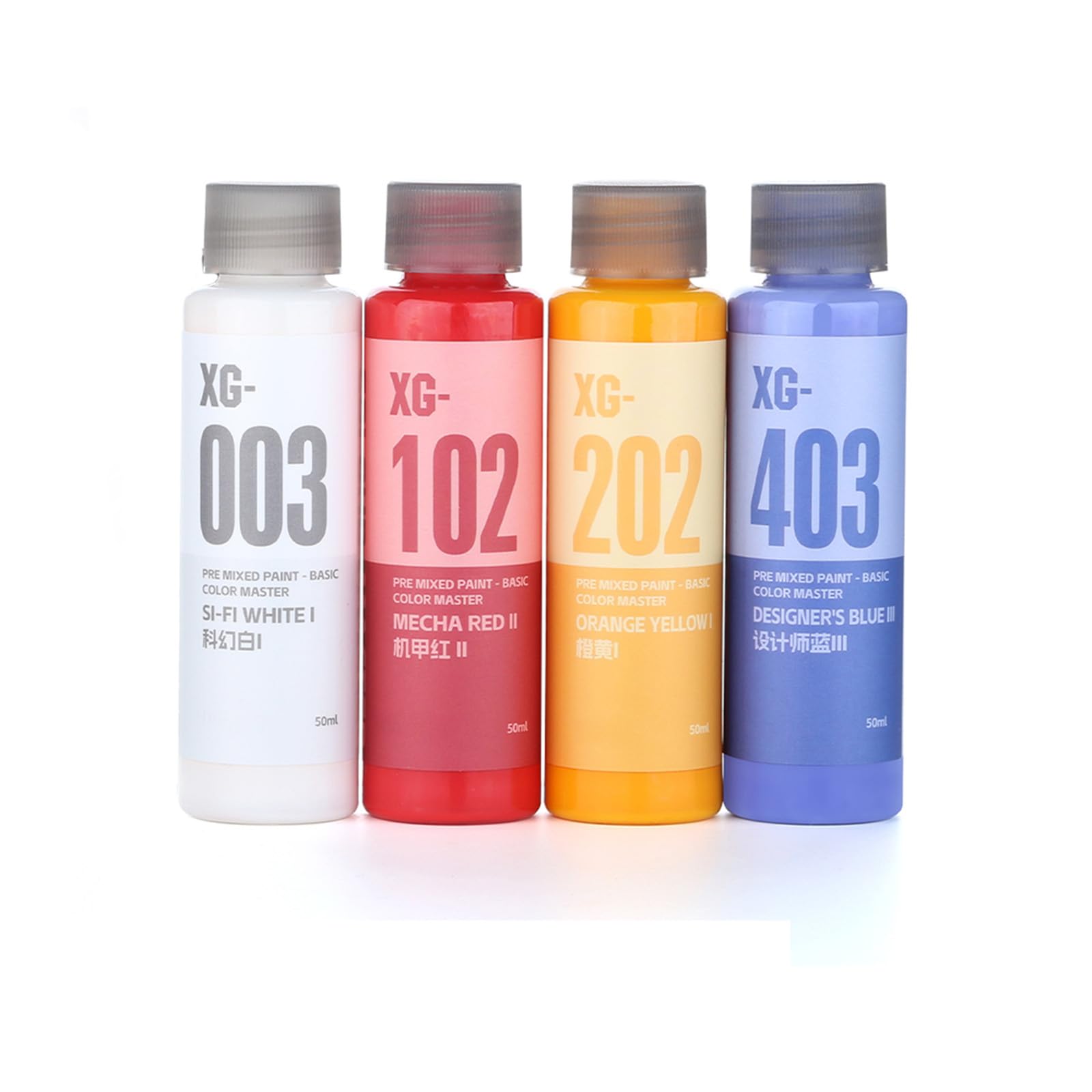 KACCDE Pre Mixed Water Based Paint Basic Color Sprayer Painting Hand Painted Model Set Pigment for Model Hobby Accessories Pre Mixed Water Based Paint Basic Color Sprayer