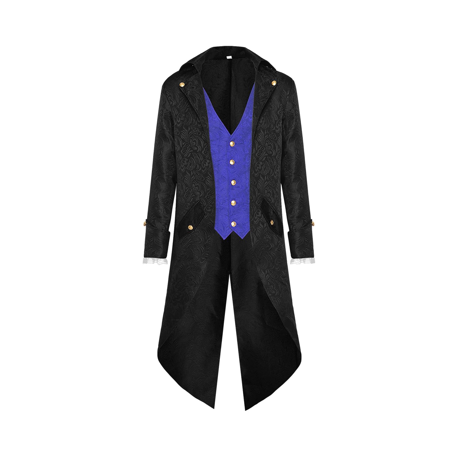 Traje Medieval Hombre Chaqueta Steampunk Victoriana Para Hombres