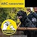 Dogtra ARC HANDSFREE Plus Remote Training Dog Collar - 3/4 Mile Range, Expandable to 2 Dogs, Waterproof, Rechargeable, 127 Training Levels, High Performance Vibration, w/PetsTEK Clicker