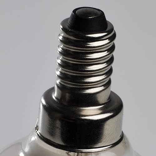 Miniatura 4 de Satco Bombilla LED E12 de 5.5 W, 3000 K, clasificación de 15000 horas, regulable