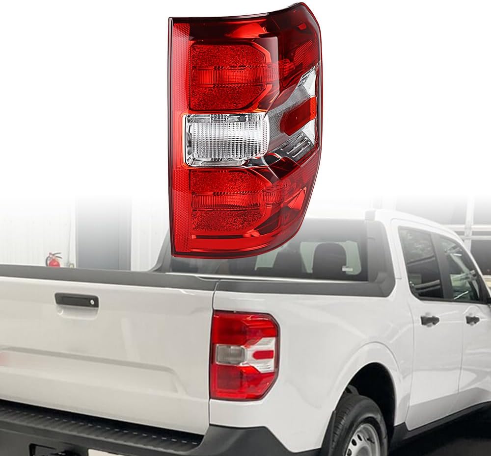 Astra Depot Right Running Brake Stop Tail Light Halogen Turn Signal Lamp Compatible for 2022-2024 Ford Maverick XL XLT Passenger Side Taillamp