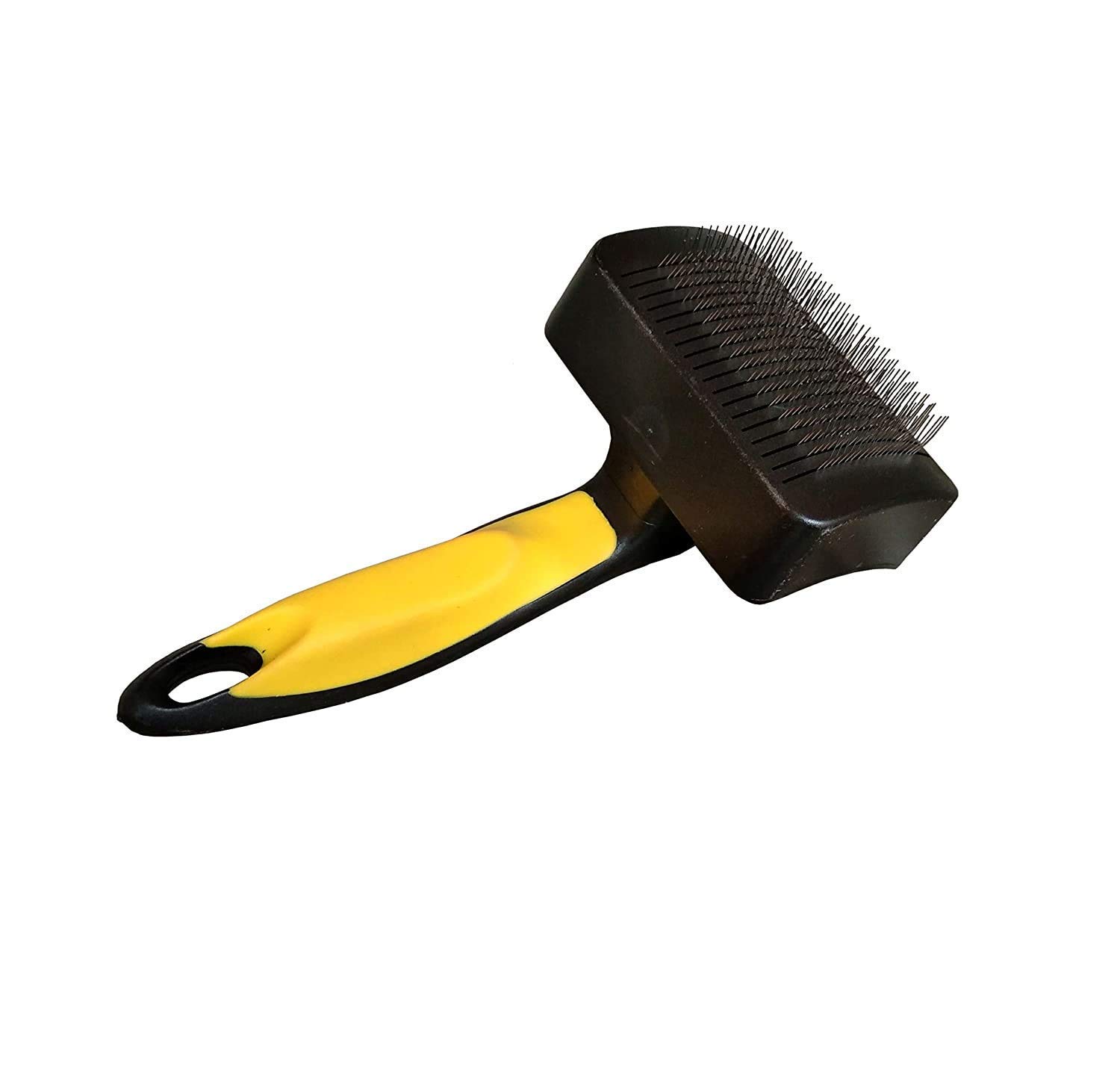 RvPaws Puppies And Dog Grooming Plastic Auto Slicker Self Cleaning Hair Brush for Dogs & Puppies - Color May Vary (B09JWLRWMF) Amazon Price History, Amazon Price Tracker