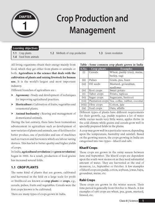 Image of MTG Olympiad Prep-Guide Class 8 Science (NSO) - Detailed Theory, NSO Chapterwise Previous Years Questions with Self Test For SOF 2025-26 Exam