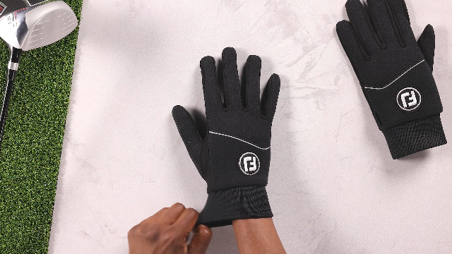 Gants De Golf FootJoy WinterSof, Femme, Noir, Taille M (Occasion)