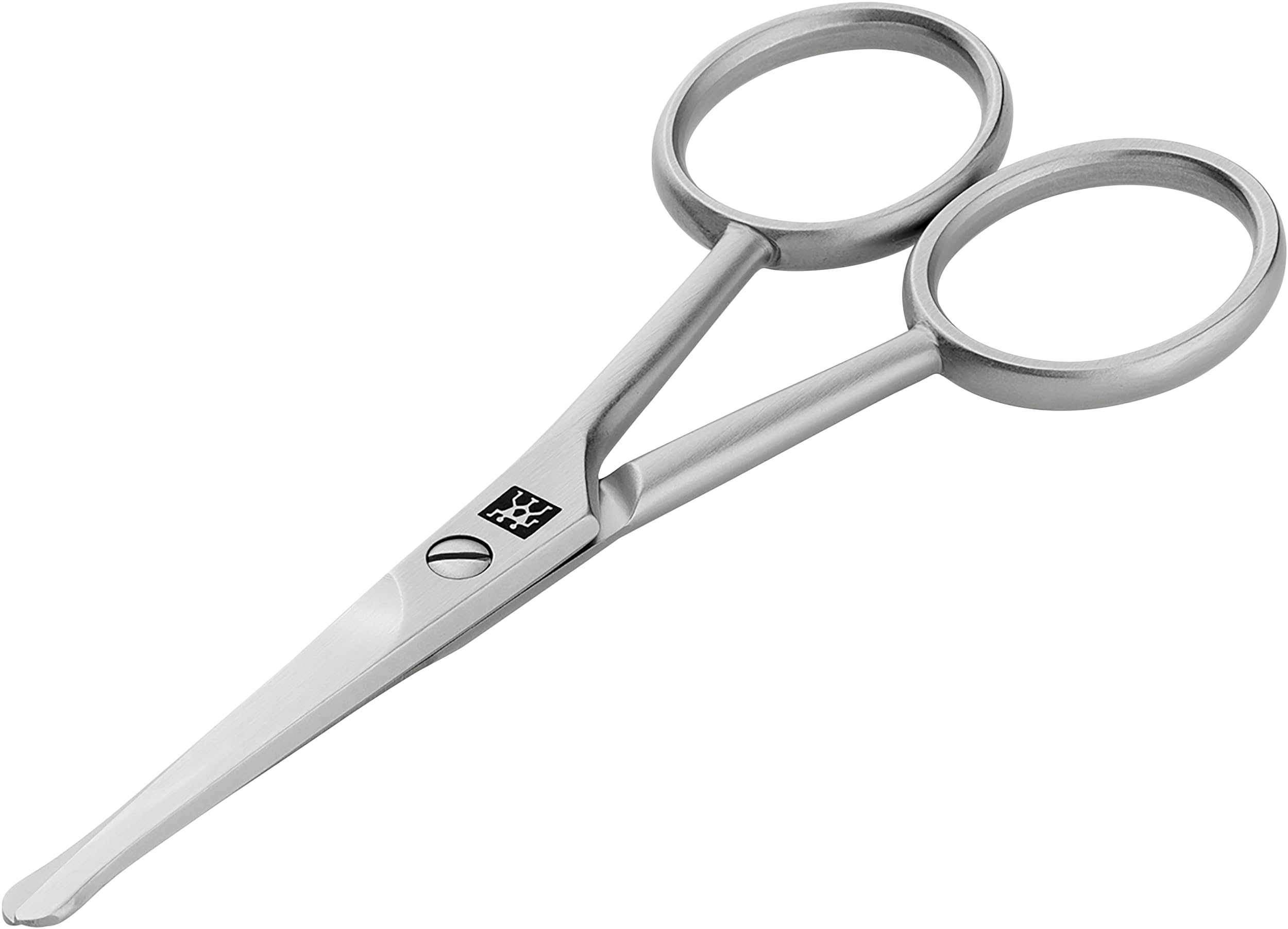 ZWILLING Tijeras para pelos de nariz y orejas (filo recto, punta redondeada para un corte seguro, forma ergonómica), Premium, 105 mm