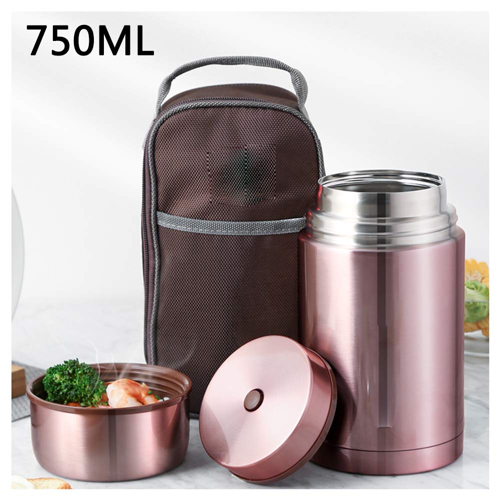 Buy WXLJJYPD Student Lunch Soup Flask Stainless Steel Vacuum Insulated